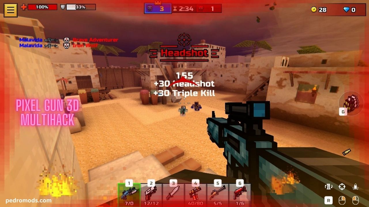 Pixel Gun 3D Multihack